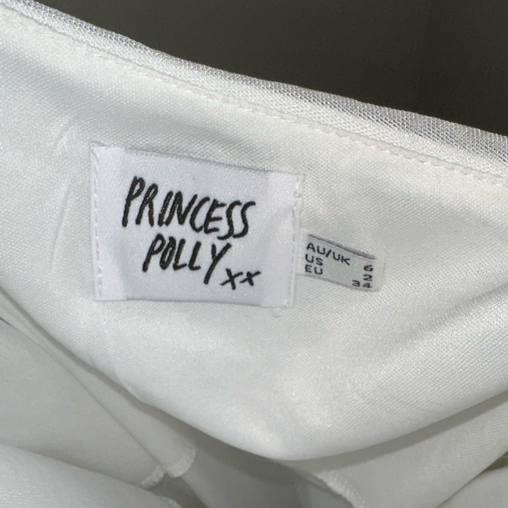 Princess Polly White Jocasta Mini Dress - Picture 10 of 12